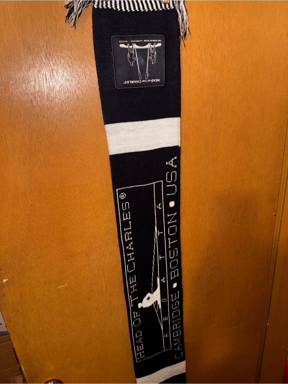 Head of the Charles Black & White Scarf